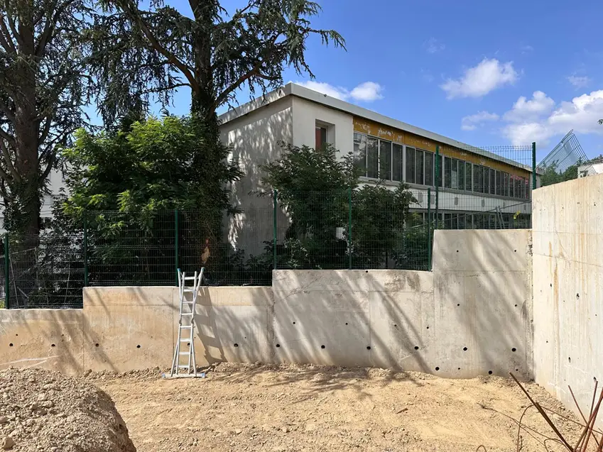 Rendu 3D de la mosquée — objectif Phase 2 clos-couvert